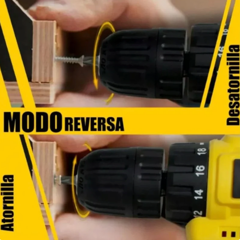 Kit Taladro Completo 48v + Bateria Extra [ENVIO GRATIS]